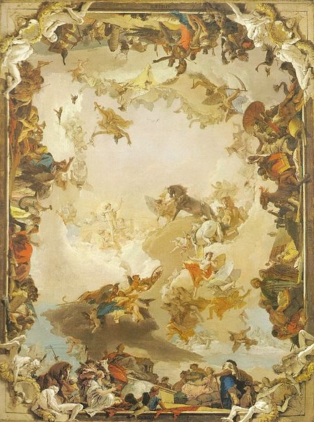 Allegory of the Planets and Continents